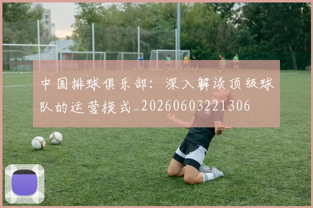 中国排球俱乐部:深入解读顶级球队的运营模式_20260603221306